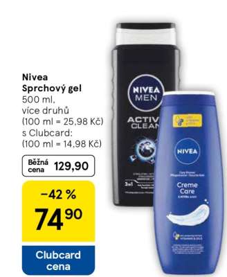 Nivea sprchový gel