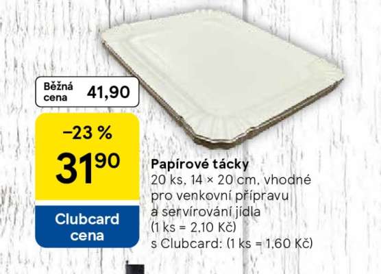 PAPÍROVÉ TÁCKY*