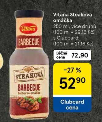 Vitana Steaková omáčka