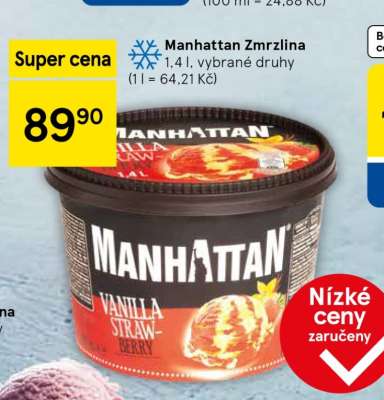 MANHATTAN Zmrzlina