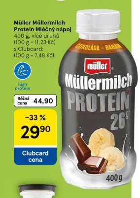 Müller Müllermilch Protein Mléčný nápoj