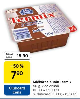 Mlékárna Kunín Termix