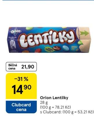 Orion Lentilky