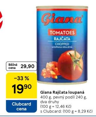 Giana rajčata loupaná