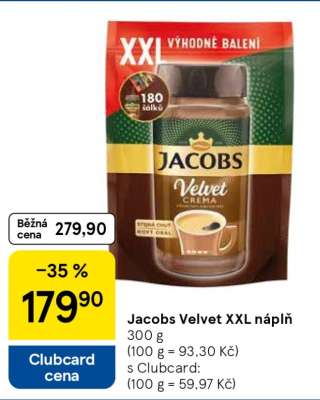 Jacobs Velvet XXL náplň