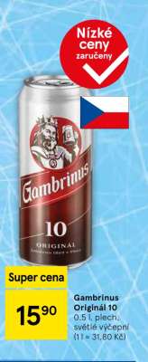 Gambrinus Originál 10