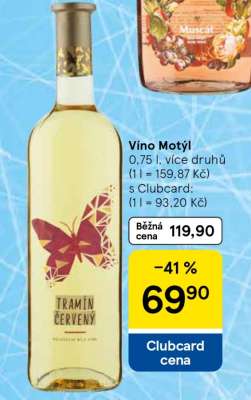 Víno Motýl