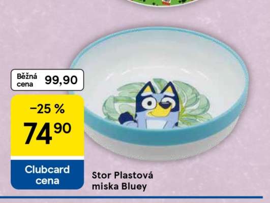 Stor Plastová miska Bluey