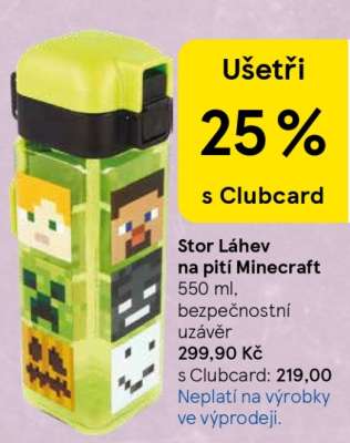 Stor Láhev na pití Minecraft