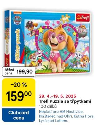 Trefl Puzzle se třpytkami