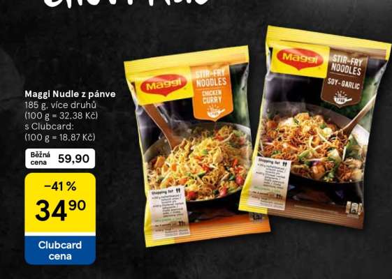 Maggi Nudle z pánve