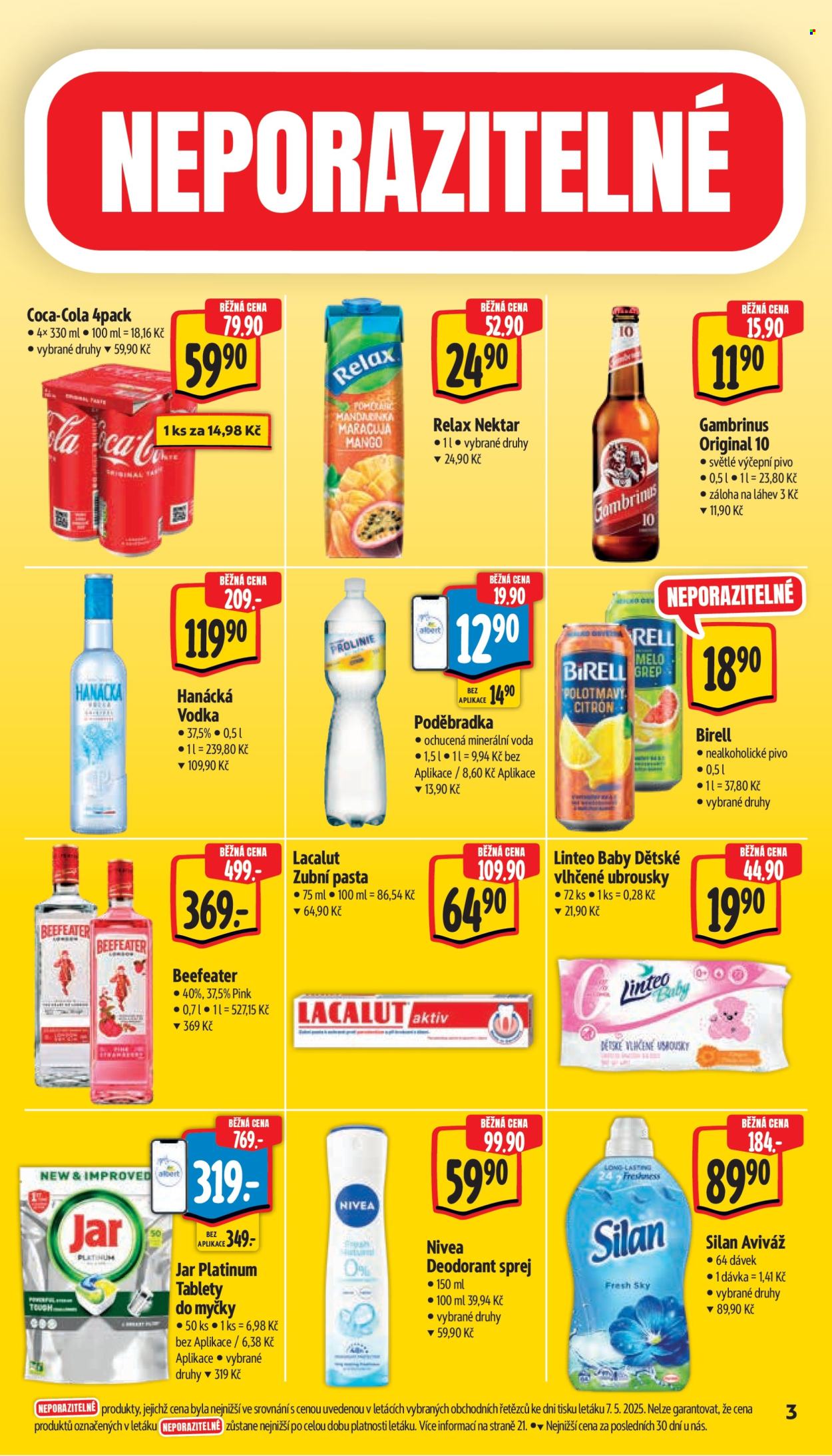 Leták Albert Supermarket - 14.5.2025 - 20.5.2025. Strana 1