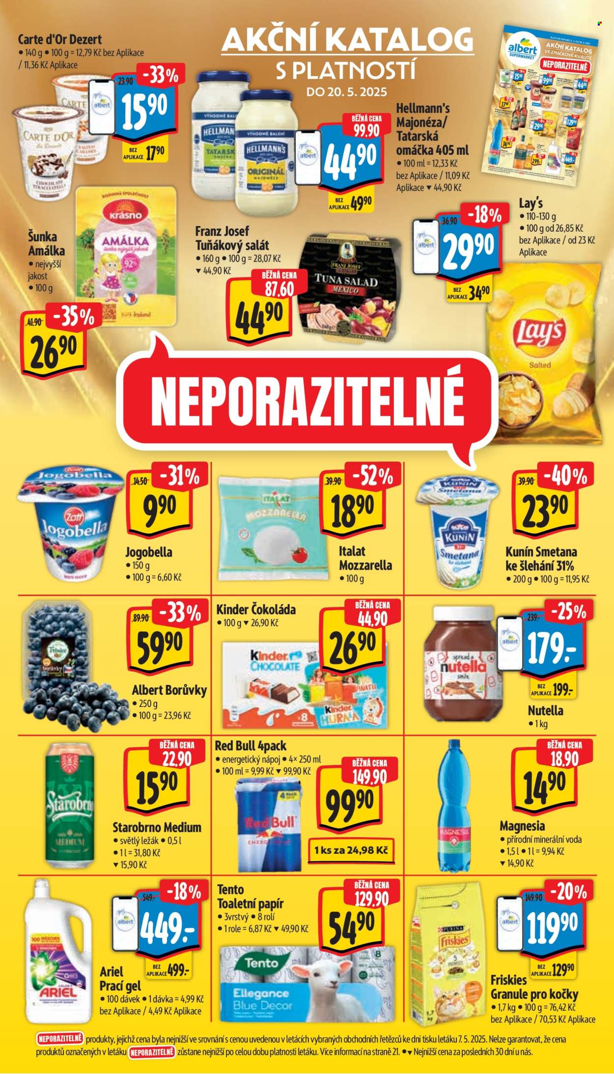 Leták Albert Supermarket - 14.5.2025 - 20.5.2025. Strana 1
