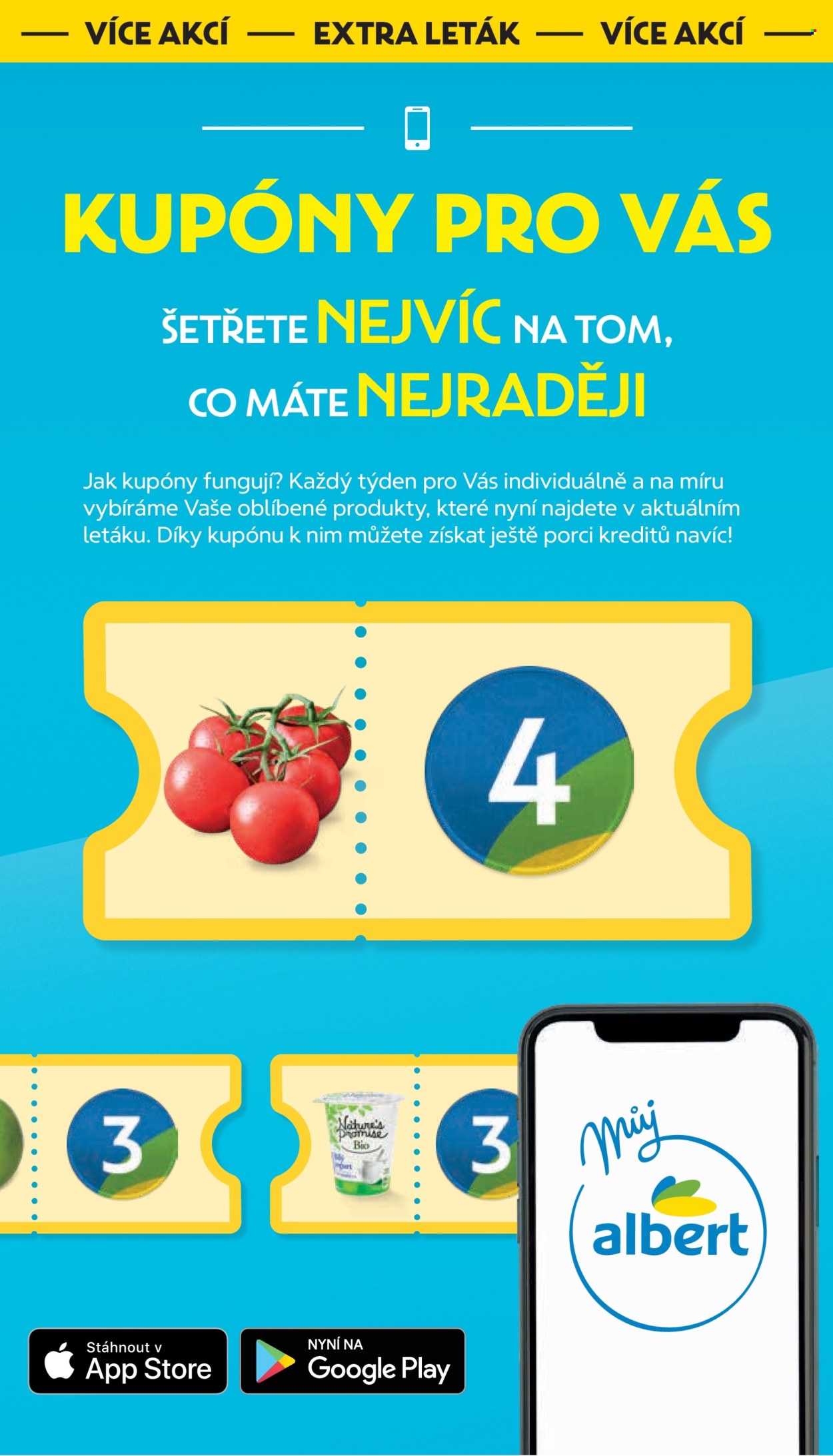Leták Albert Supermarket - 14.5.2025 - 20.5.2025. Strana 1