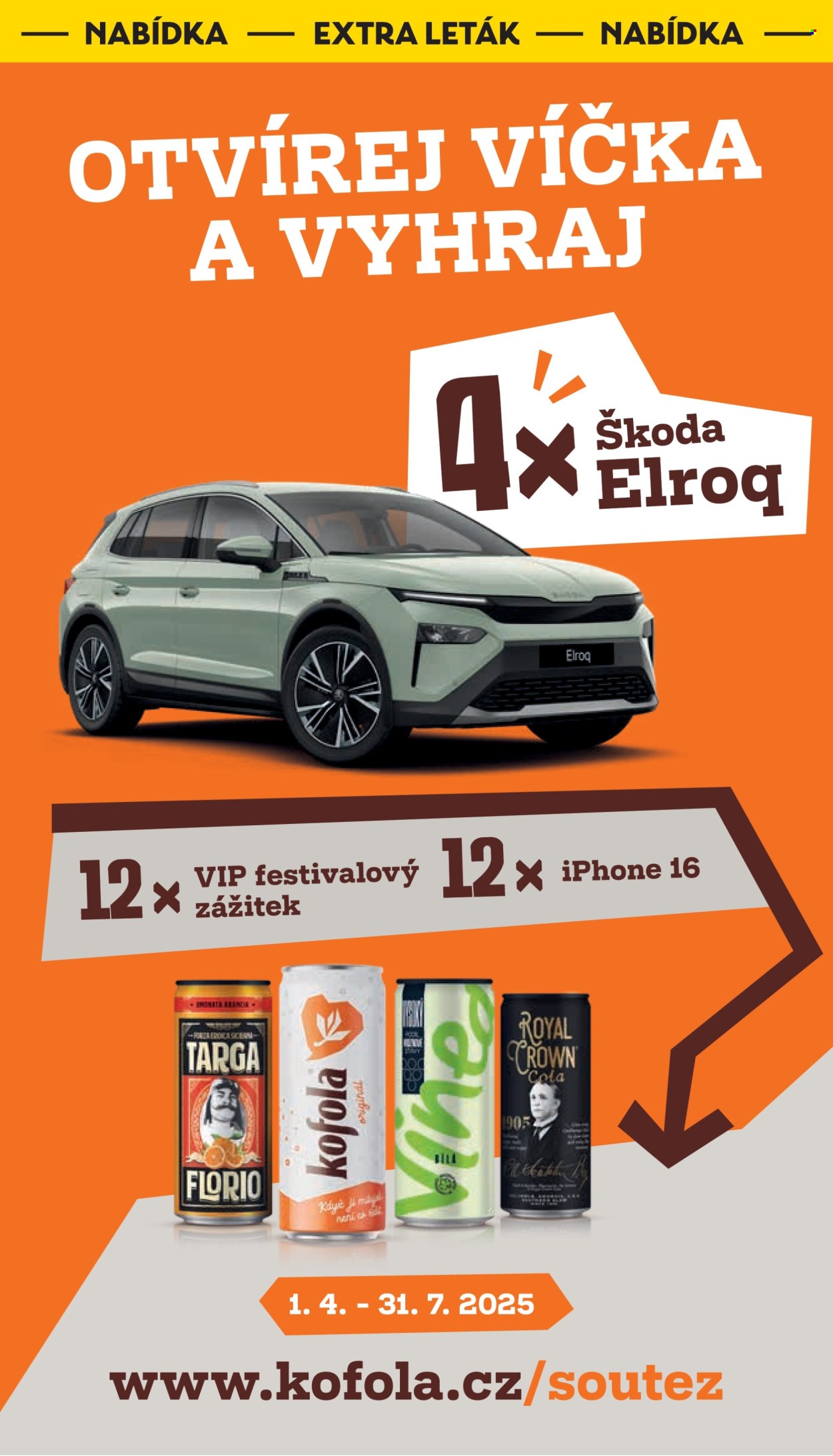 Leták Albert Supermarket - 14.5.2025 - 20.5.2025. Strana 1