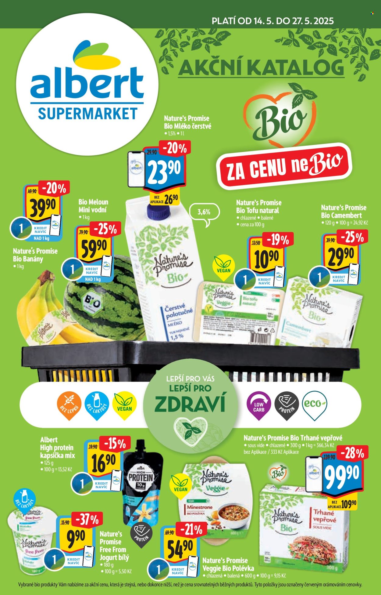 Leták Albert Supermarket - 14.5.2025 - 27.5.2025. Strana 1