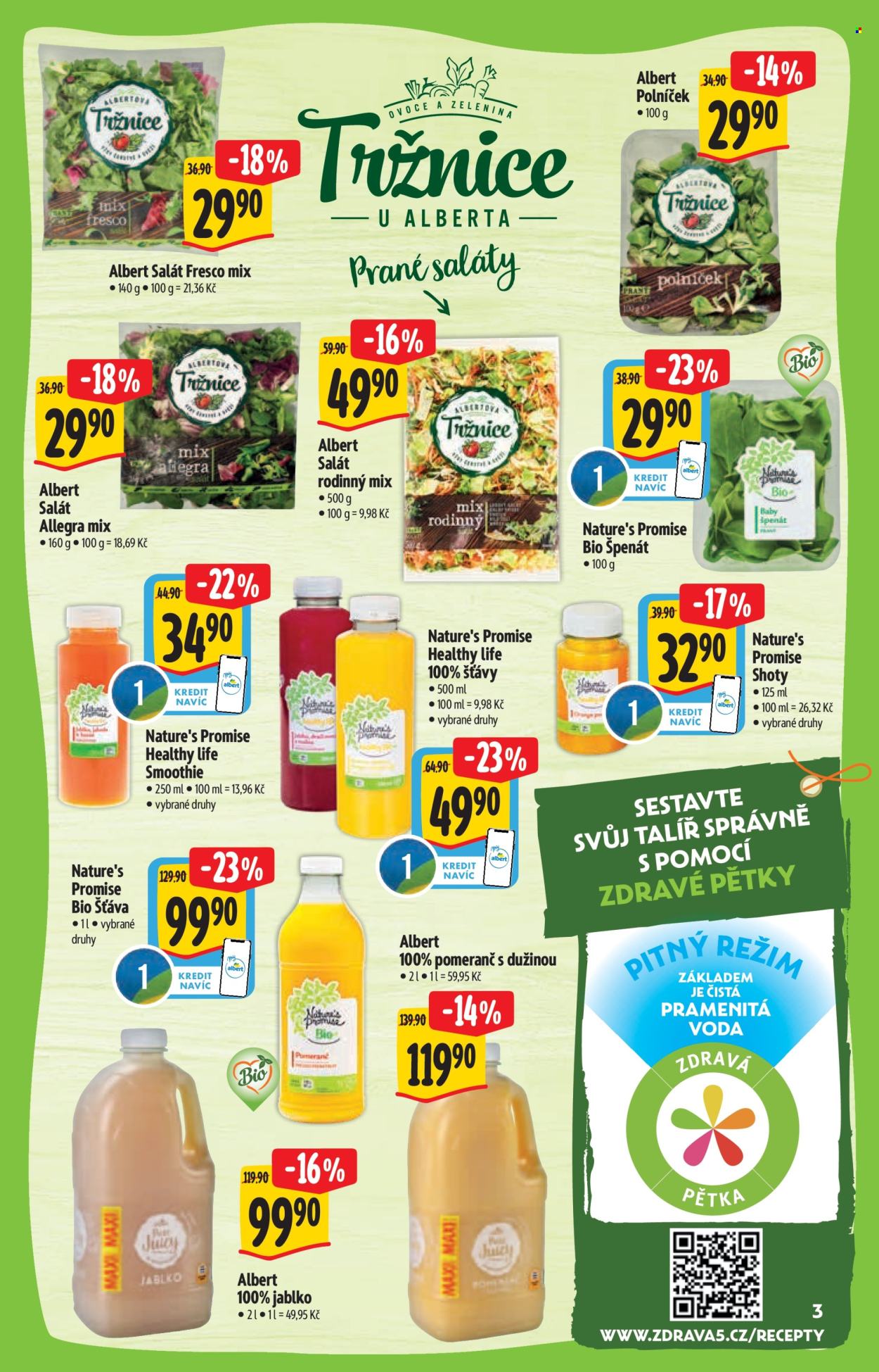 Leták Albert Supermarket - 14.5.2025 - 27.5.2025. Strana 1