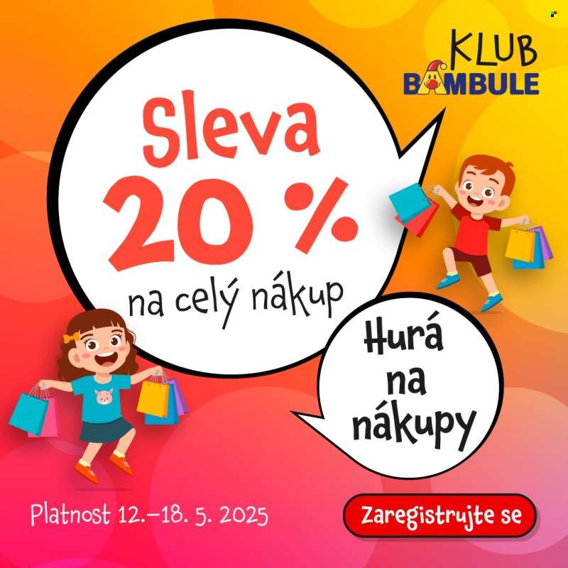 Leták Bambule - 12.5.2025 - 18.5.2025.
