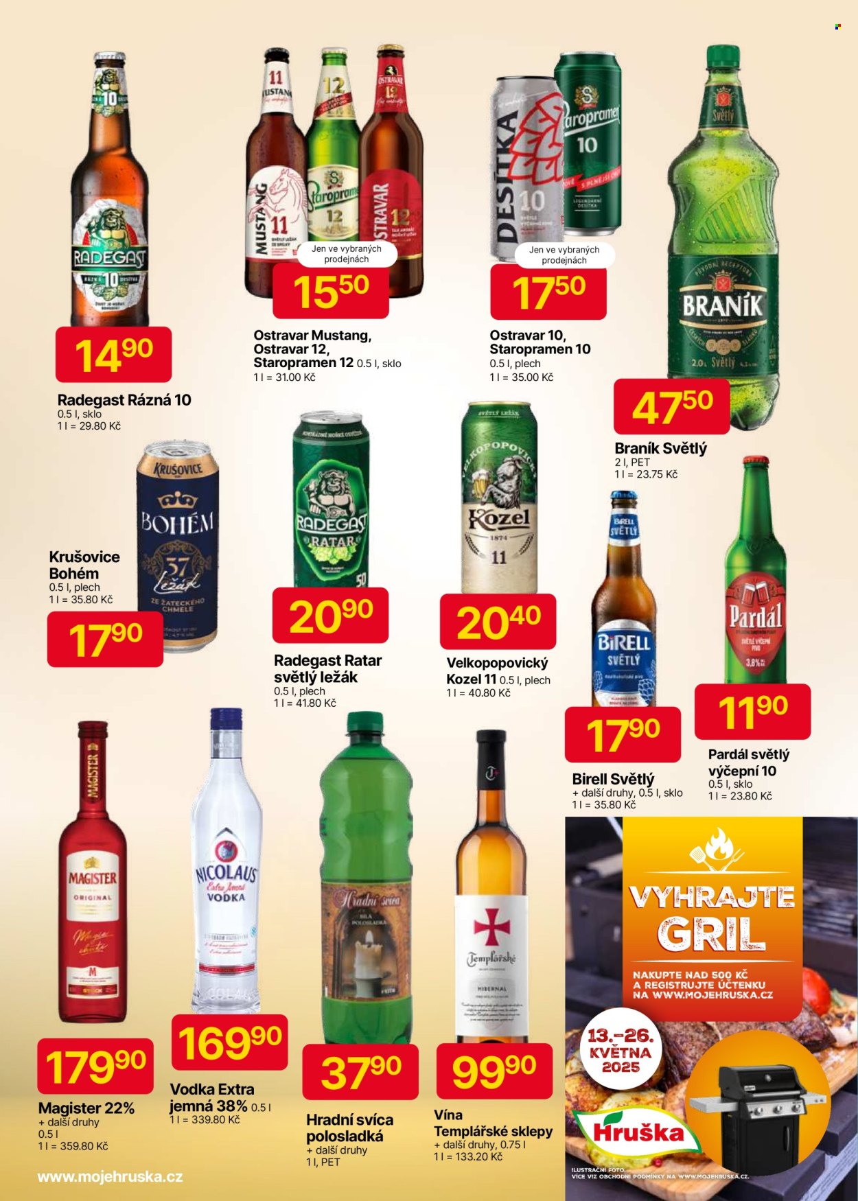 Leták Hruška - 13.5.2025 - 19.5.2025. Strana 1
