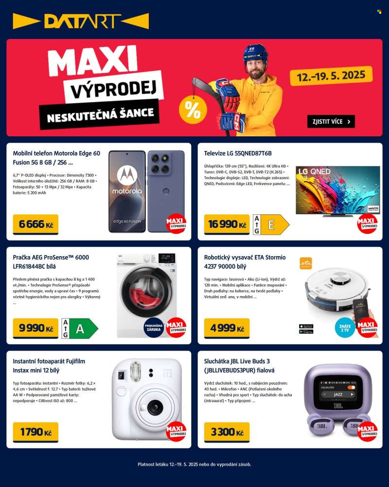 Leták DATART - 12.5.2025 - 19.5.2025.