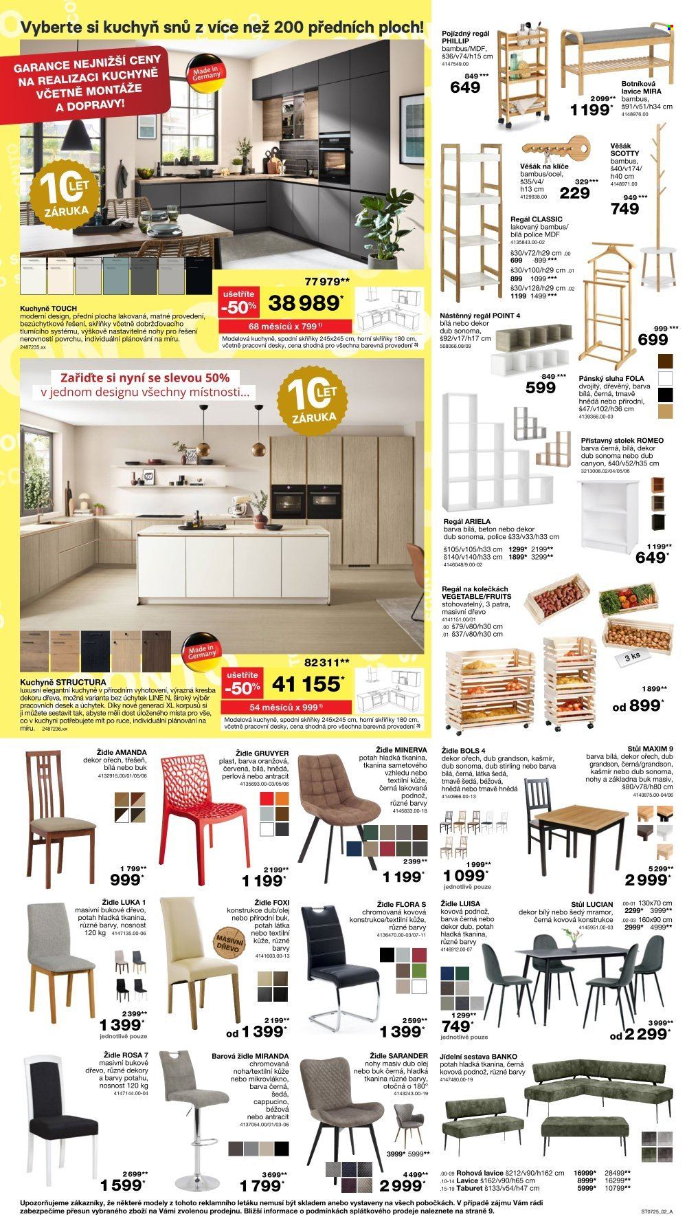 Leták SCONTO NÁBYTEK - 14.5.2025 - 17.6.2025. Strana 1