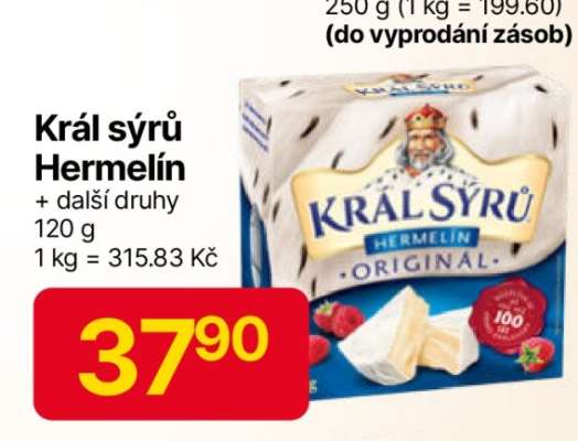 Král Sýrů Hermelín