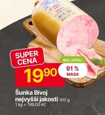 Šunka Bivoj nejvyšší jakosti