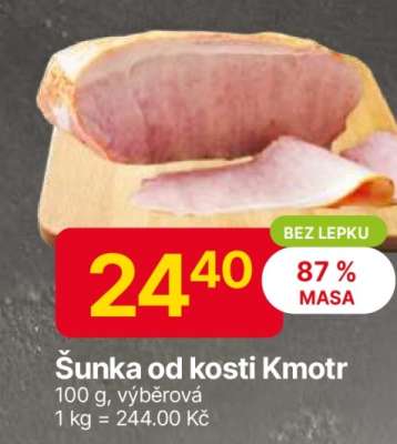 Šunka od kosti Kmotr