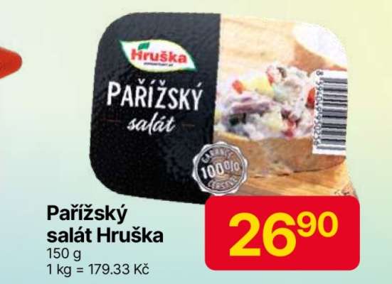 Pařížský salát Hruška
