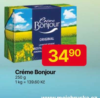 Créme Bonjour