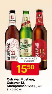 Ostravar Mustang, Ostravar 12, Staropramen 12