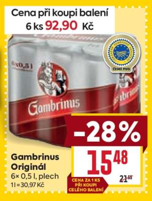 Gambrinus Originál
