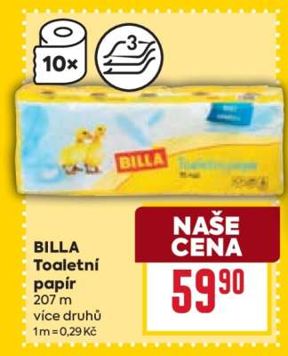 BILLA Toaletní papír