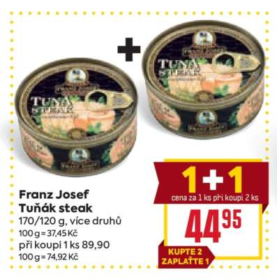 Franz Josef Tuňák steak