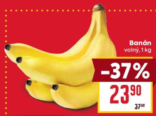 Banán volný, 1 kg