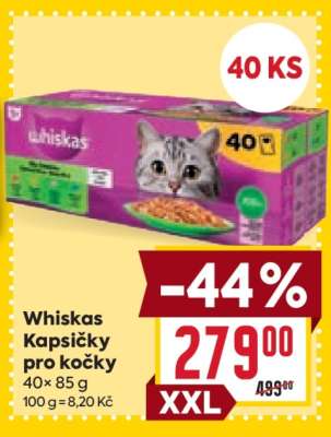 Whiskas kapsičky pro kočky