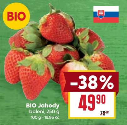 BIO Jahody