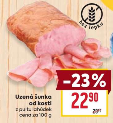 Uzená šunka od kosti