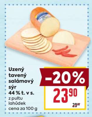 Uzený tavený salámový sýr