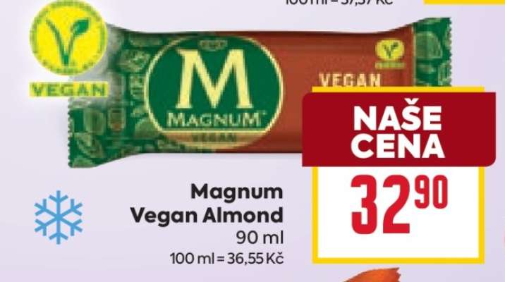 Magnum vegan almond