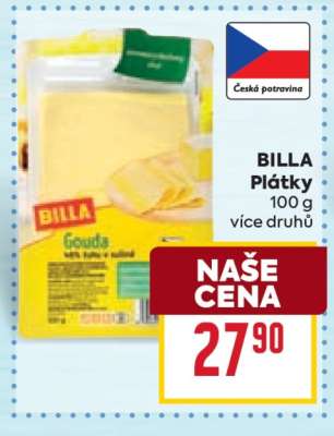 BILLA Plátky