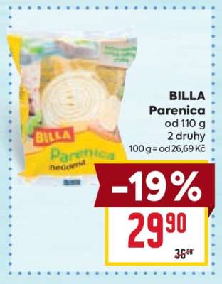 BILLA Parenica