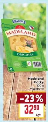 Madeland plátky