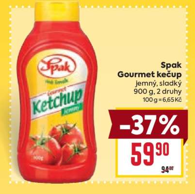 Spak Gourmet kečup