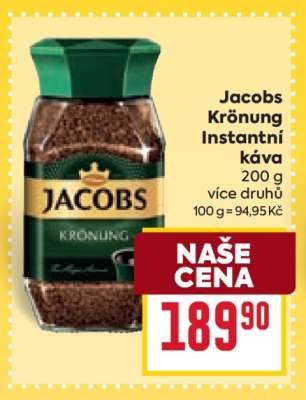 Jacobs Krönung Instantní káva