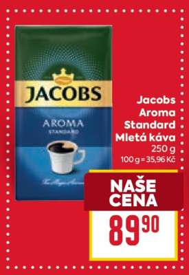 Jacobs Aroma Standard Mletá káva