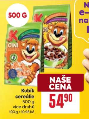 Kubík Cereálie