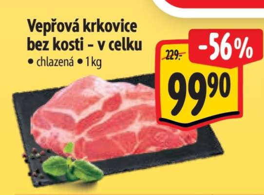 Vepřová krkovice bez kosti – v celku