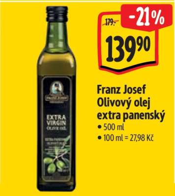 Franz Josef Olivový olej extra panenský