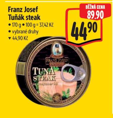 Franz Josef Tuňák steak